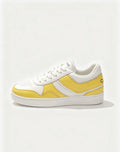 Celine White & Yellow Unisex Platform Sneakers – Sizes 35–44