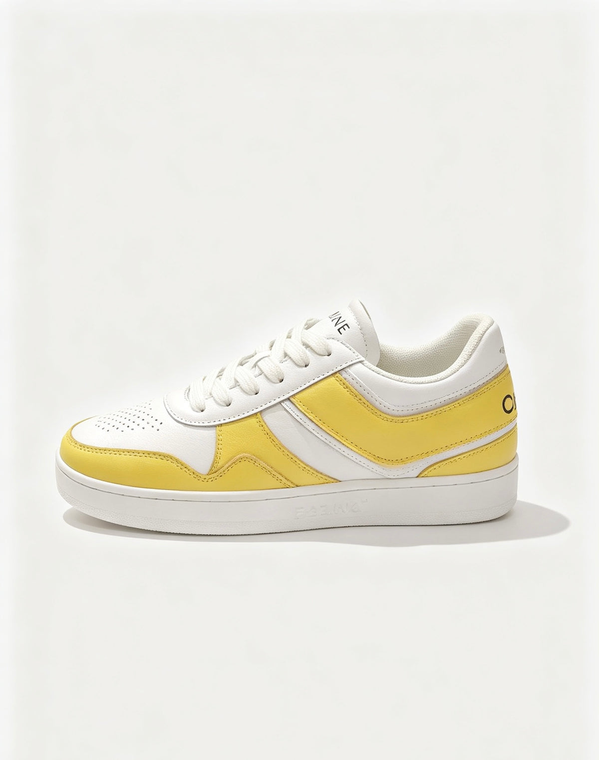 Celine White & Yellow Unisex Platform Sneakers – Sizes 35–44