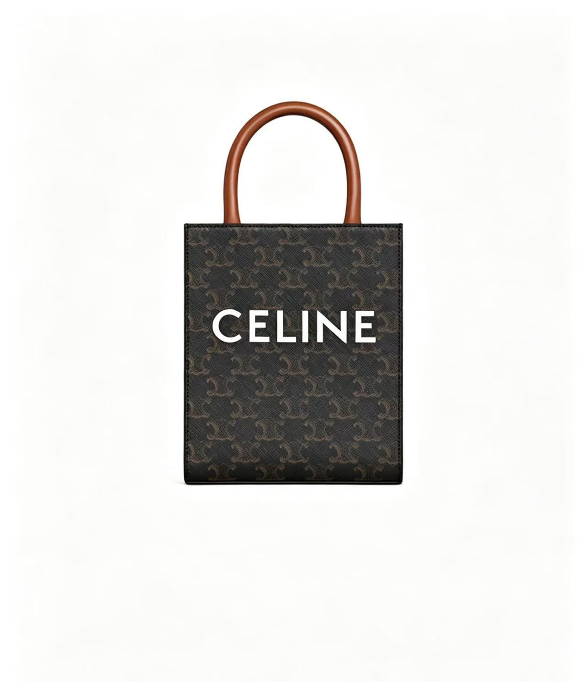 CELINE Mini Tote in Brown