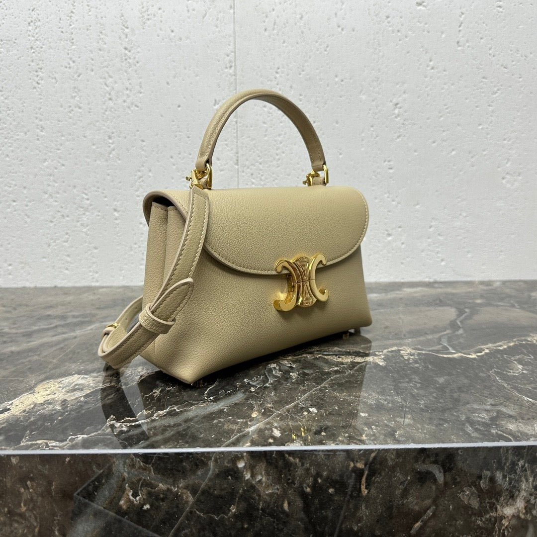 CELINE Teen Nino Handbag in Apricot