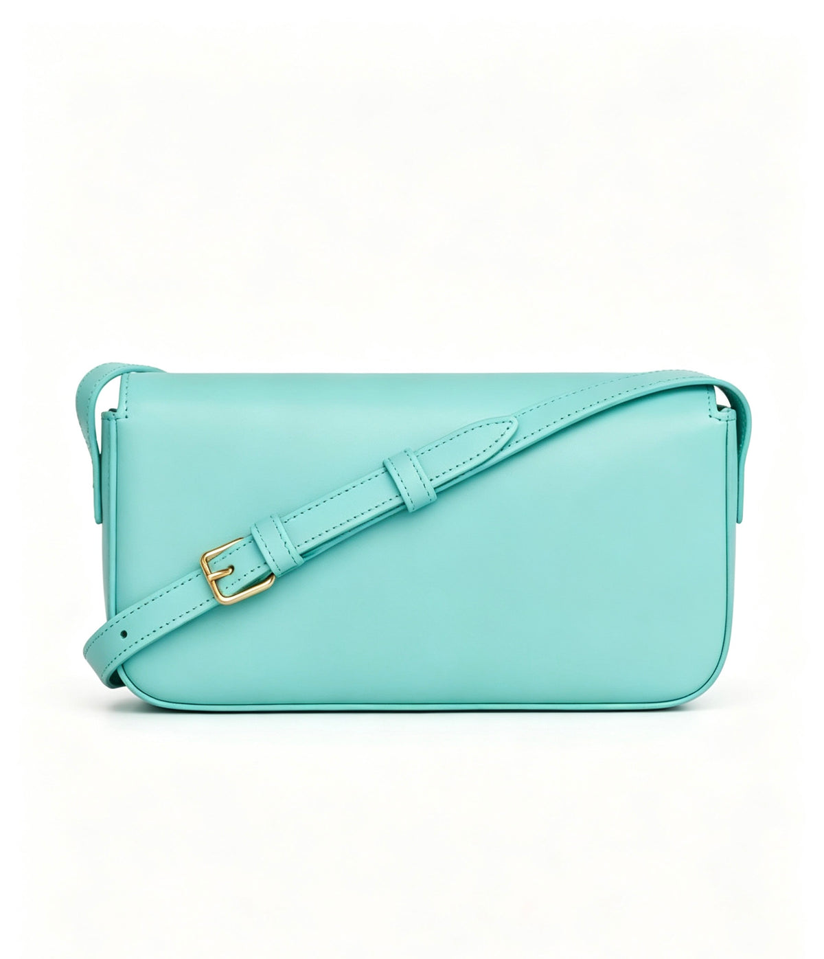 Celine Mint Green Claude Leather Crossbody Bag