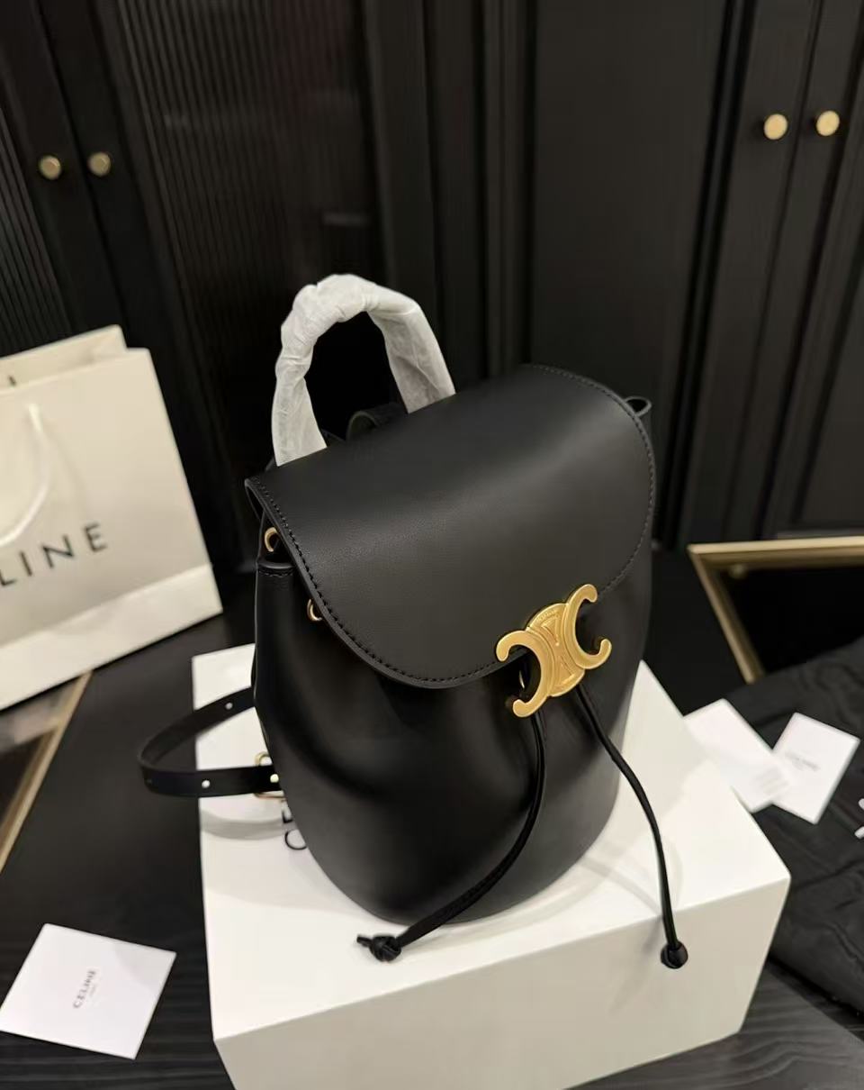 CELINE Bonnie Backpack in Black