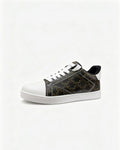 Celine Color-Block Sneakers — Black & Brown