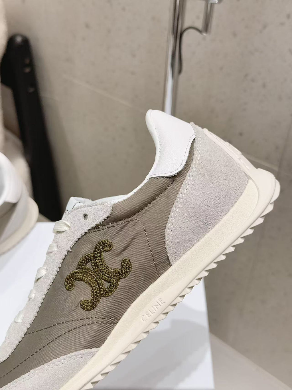 CELINE New Logo Laced Casual Sneakers
