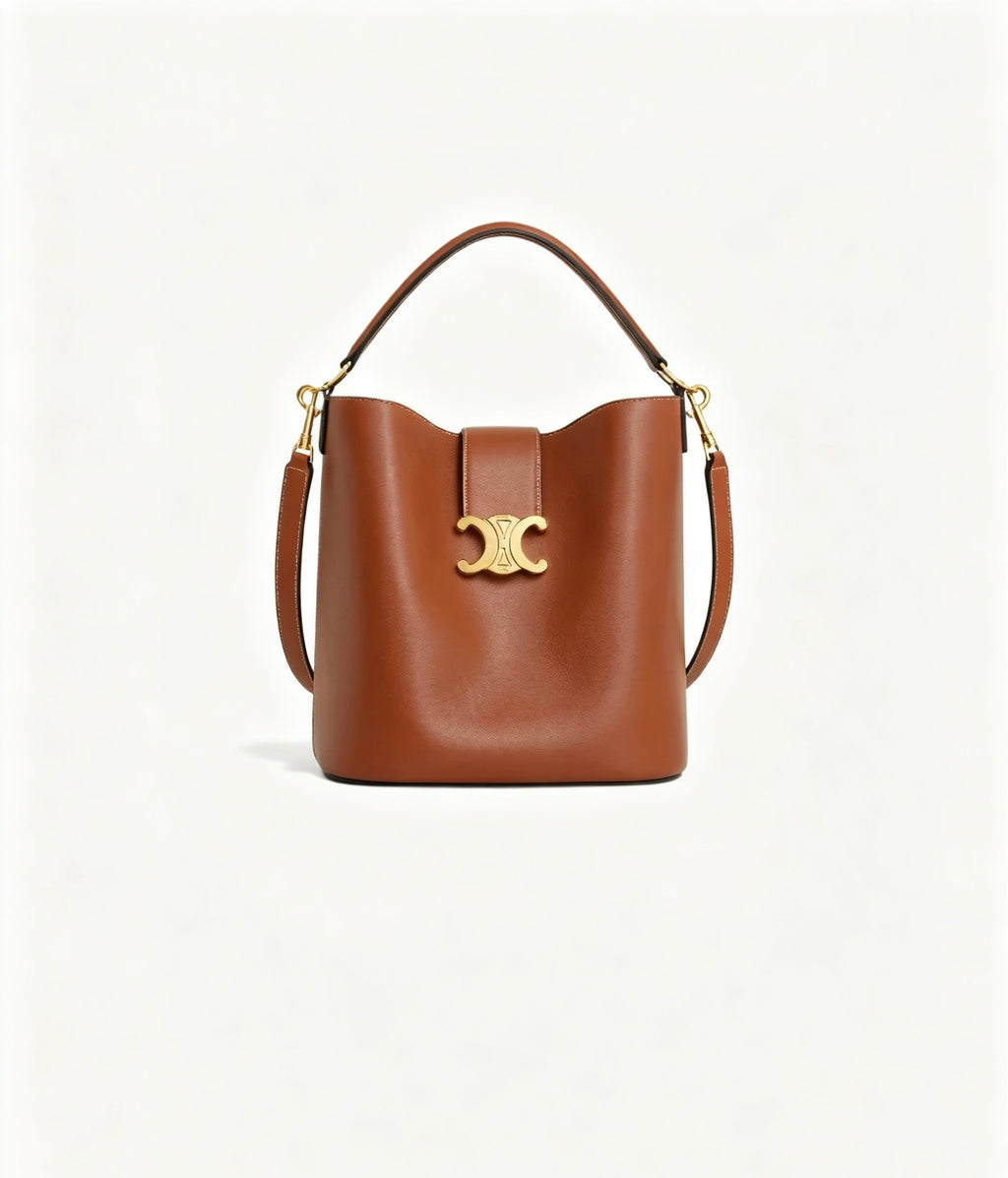 CELINE Bucket Bag in Brown