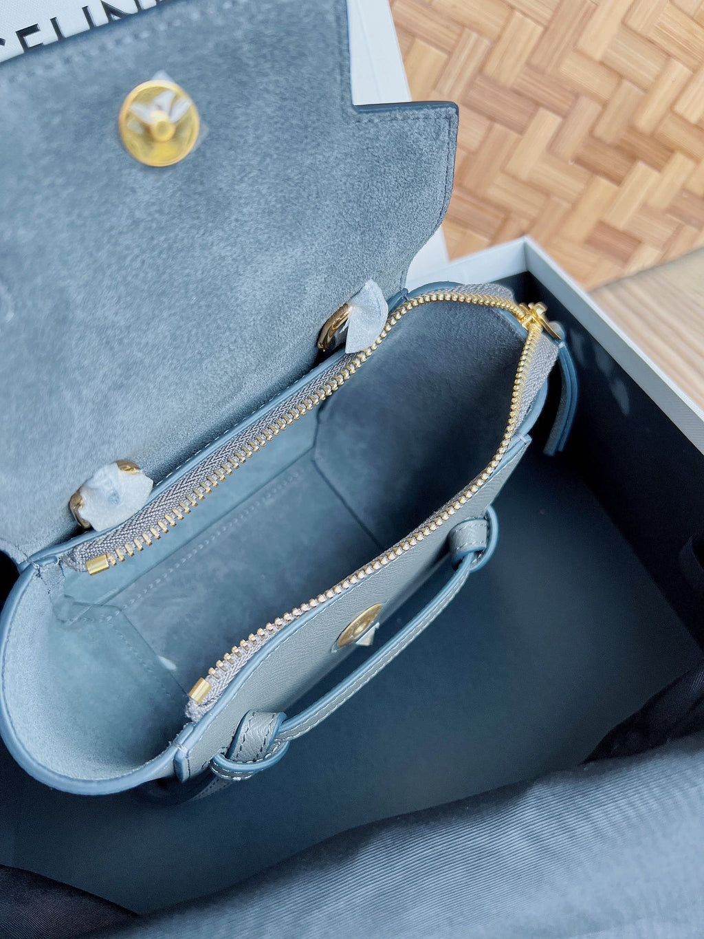 CELINE Belt Bag in Grained Cowhide Leather