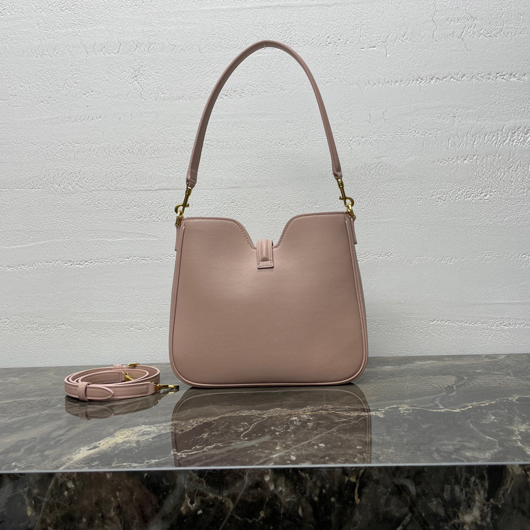 CELINE Camille Soft Calfskin Bag in Pink