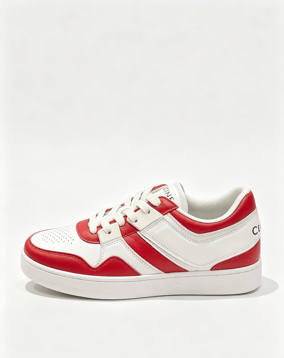 Celine White & Red Unisex Platform Sneakers – Sizes 35–44
