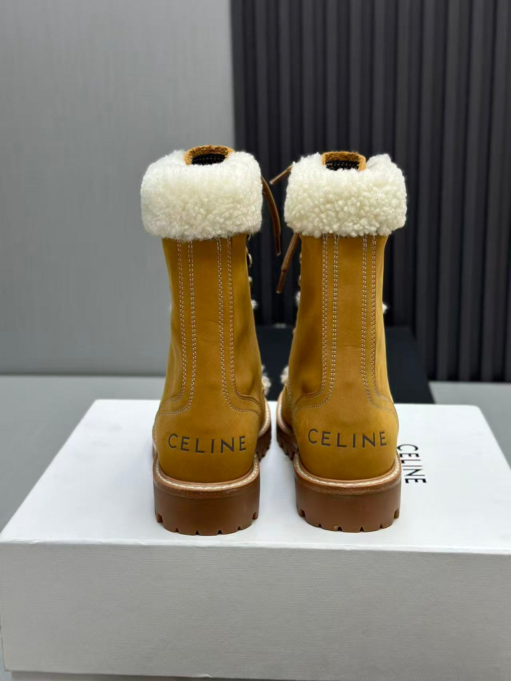 Celin Celine Yang Mi with Martin rhubarb boots 35-45