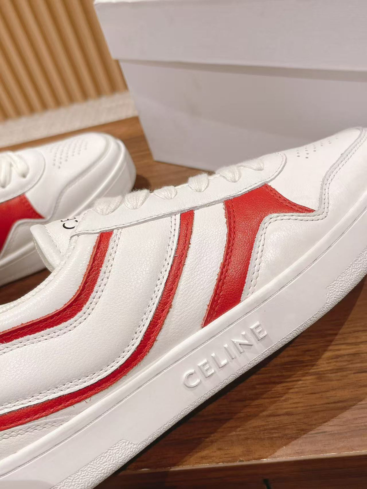 CELINE All-Season Unisex Sneakers — White