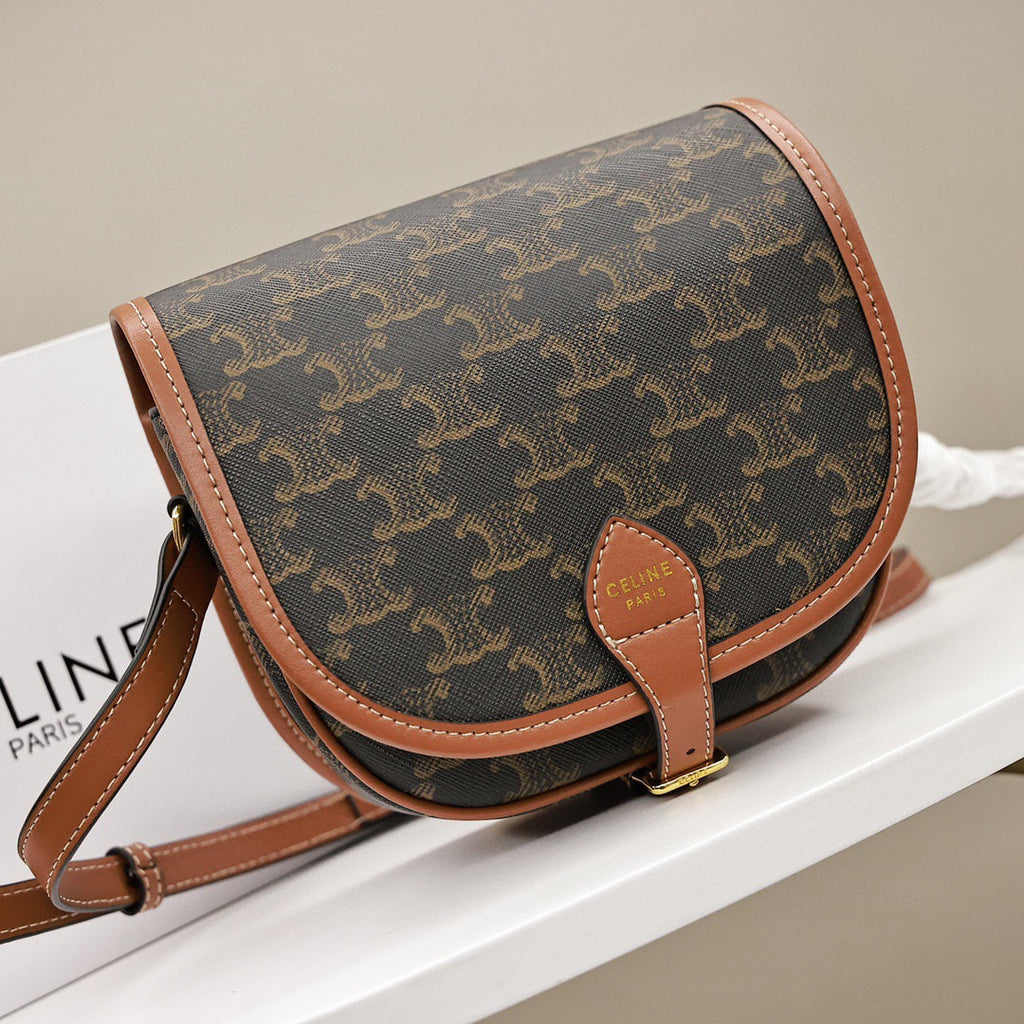 Celine Monogram Saddle Bag