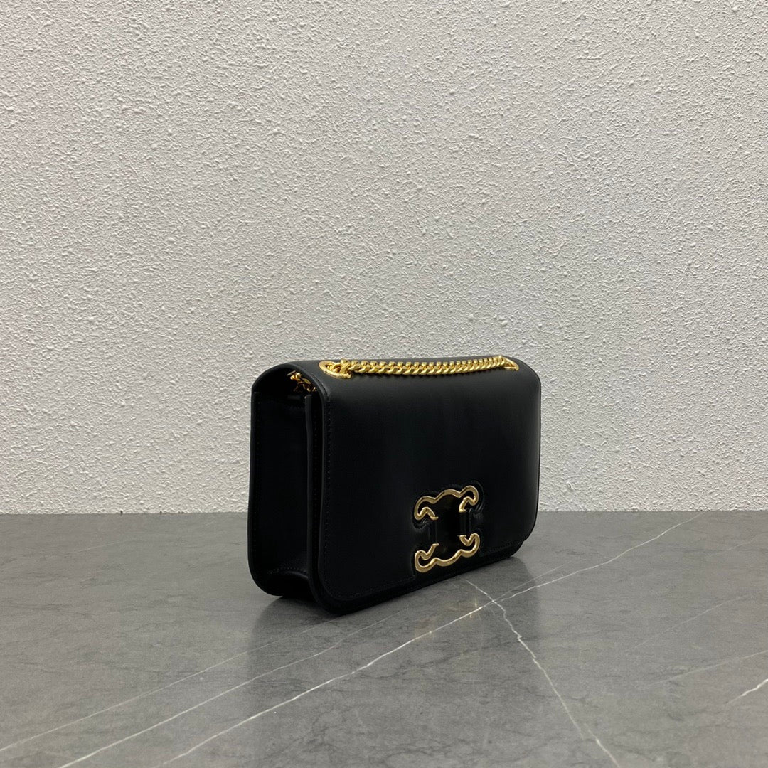 CELINE Underarm Shoulder Bag in Black