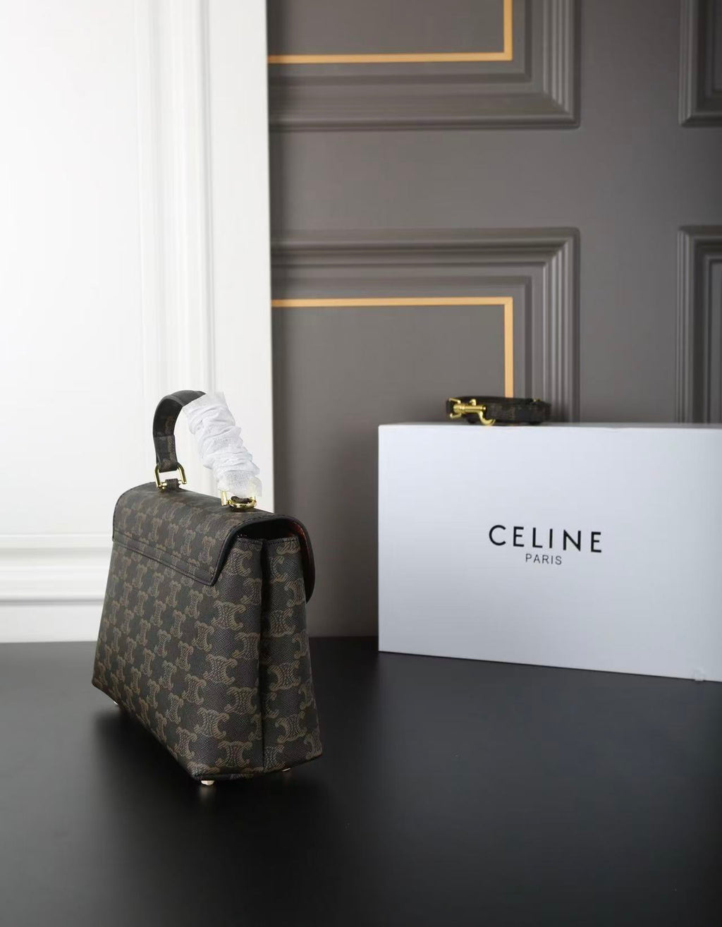 CELINE Nino Bag in Brown