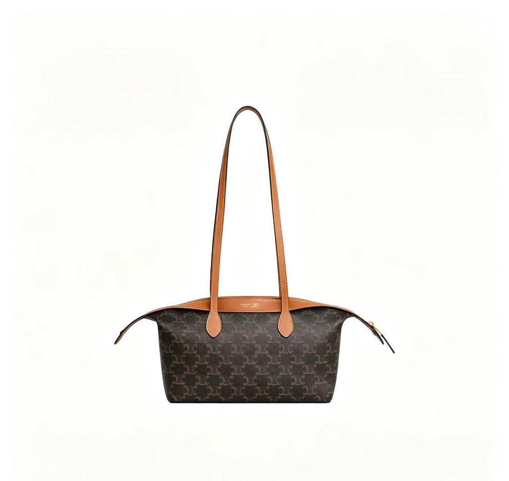 CELINE Underarm Shoulder Bag in Brown
