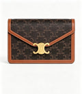 CELINE Triomphe Envelope Wallet on Chain