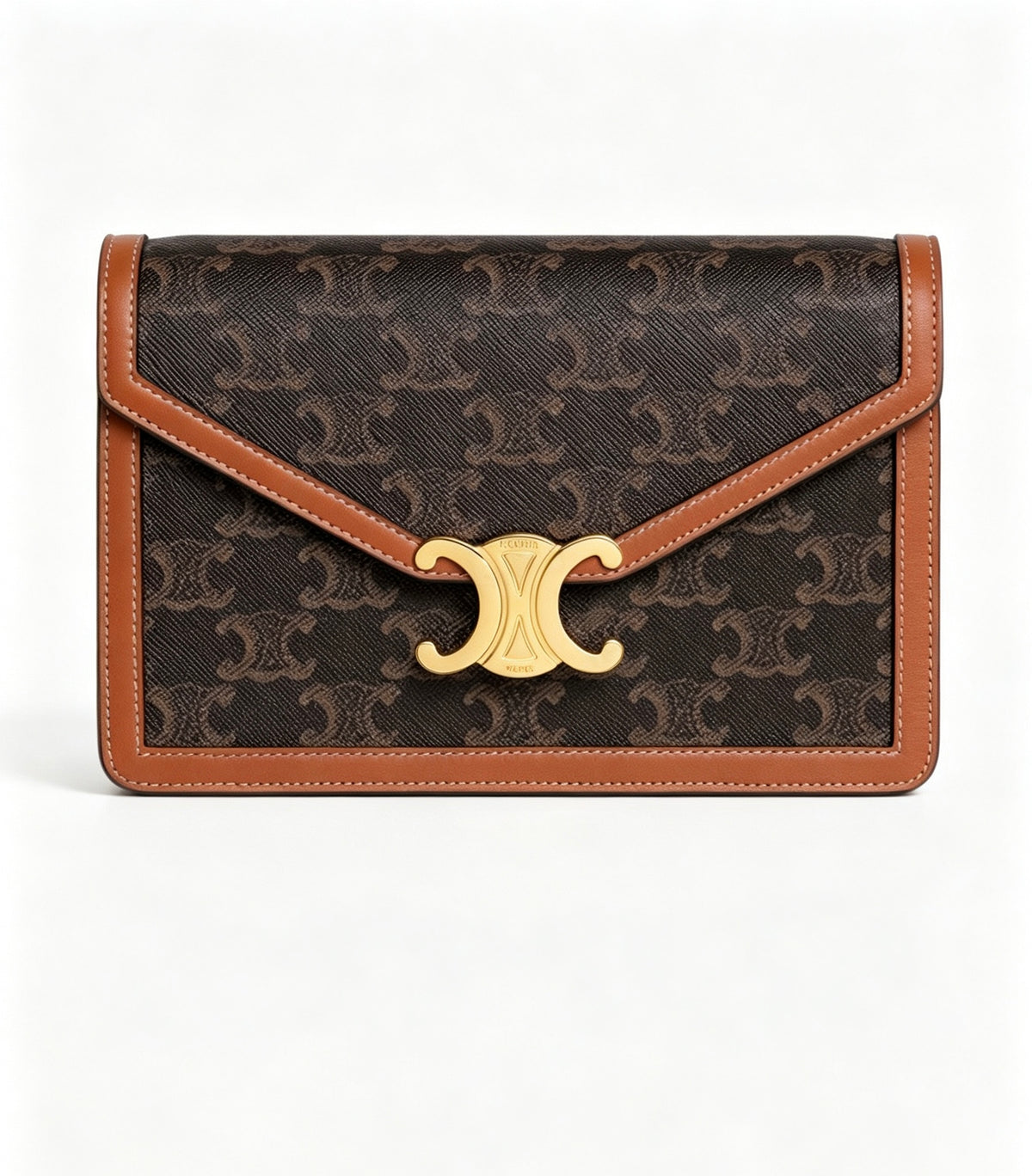 CELINE Triomphe Envelope Wallet on Chain