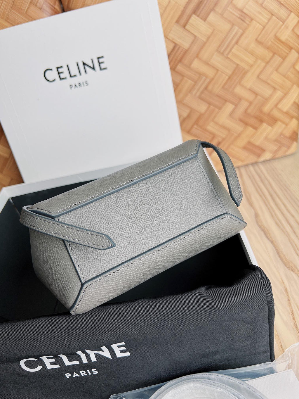 CELINE Belt Bag in Grained Cowhide Leather