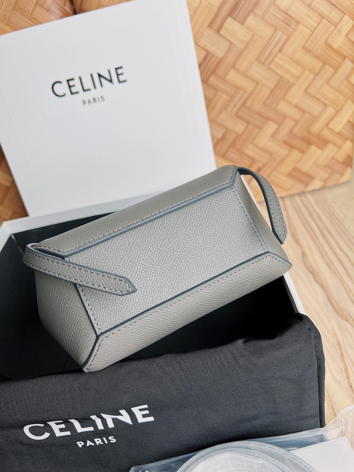 CELINE Belt Bag in Grained Cowhide Leather